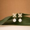 Pearl Bloom Drop Earrings